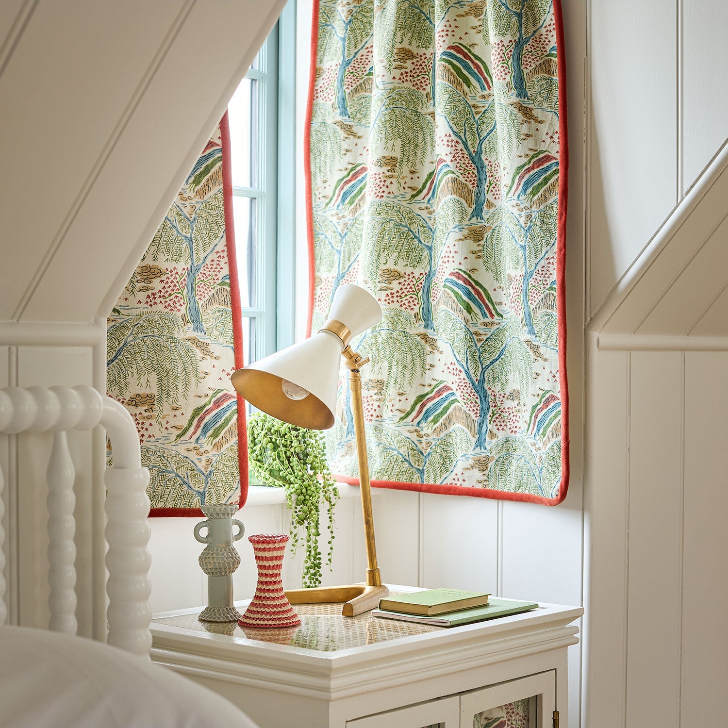 Linwood Gwendolyn Cranberry Made to Measure Curtains