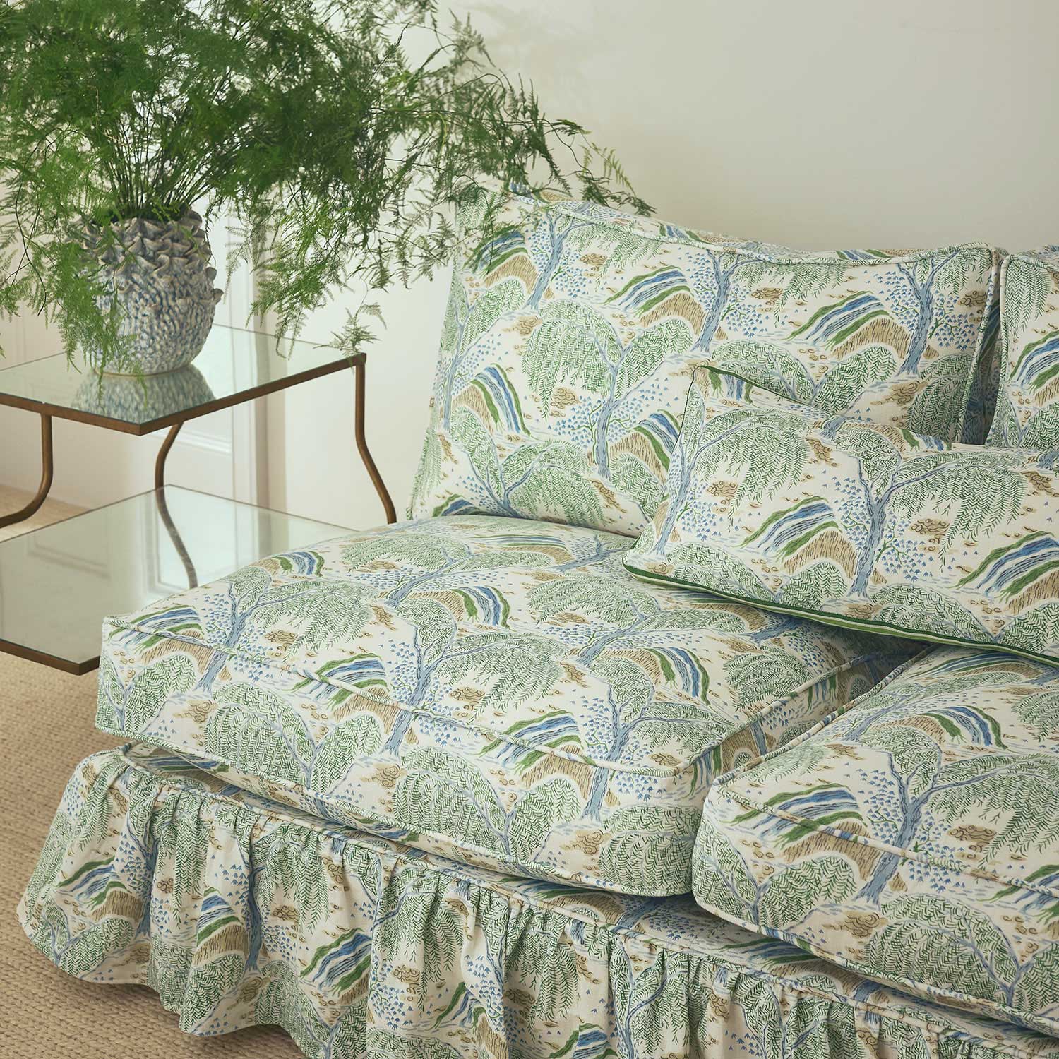 Linwood Gwendolyn Emerald Made to Measure Curtains