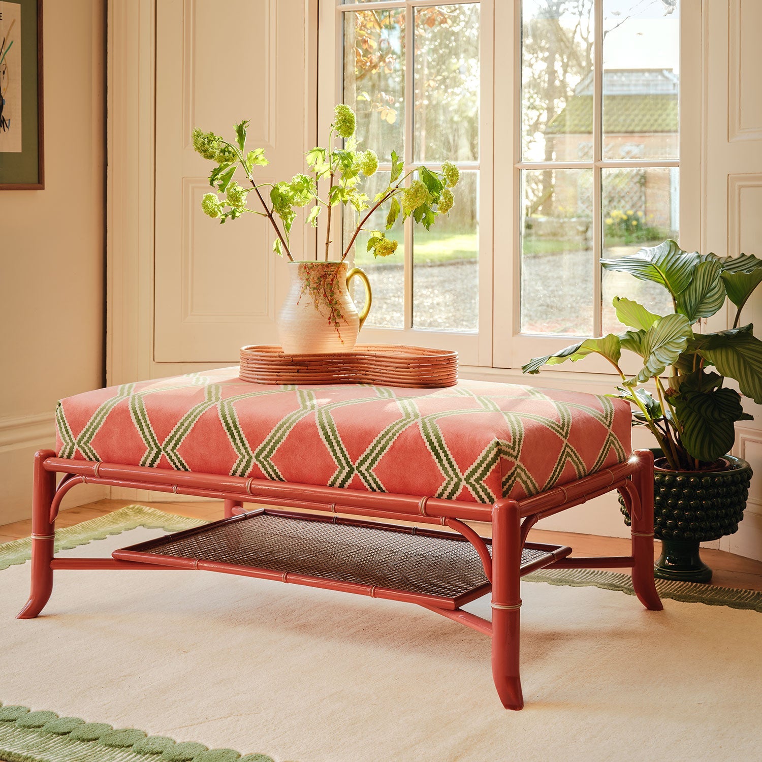 Linwood Inca Miami Pink FR Made to Measure Curtains