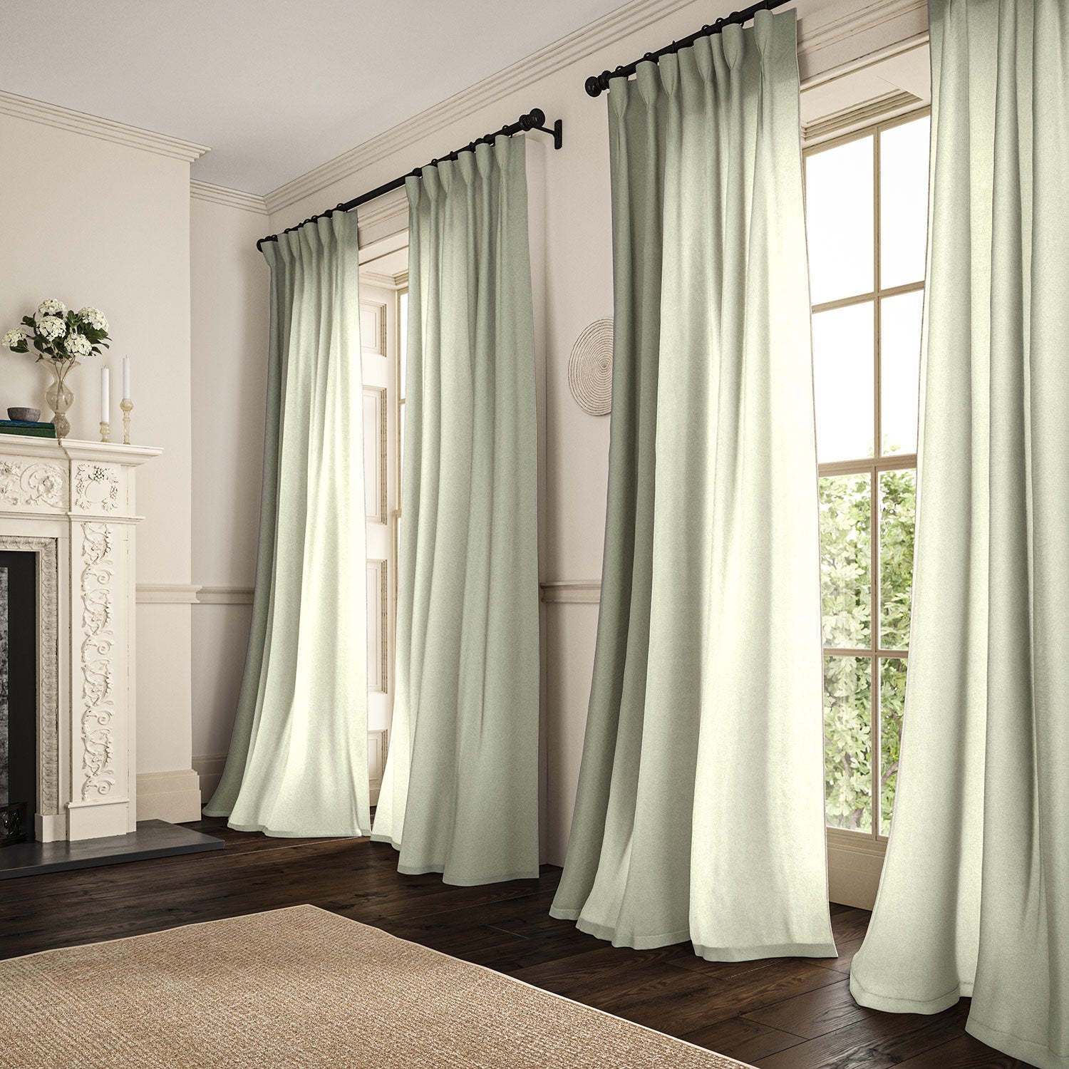 Linwood Marietta Ghost Made to Measure Curtains