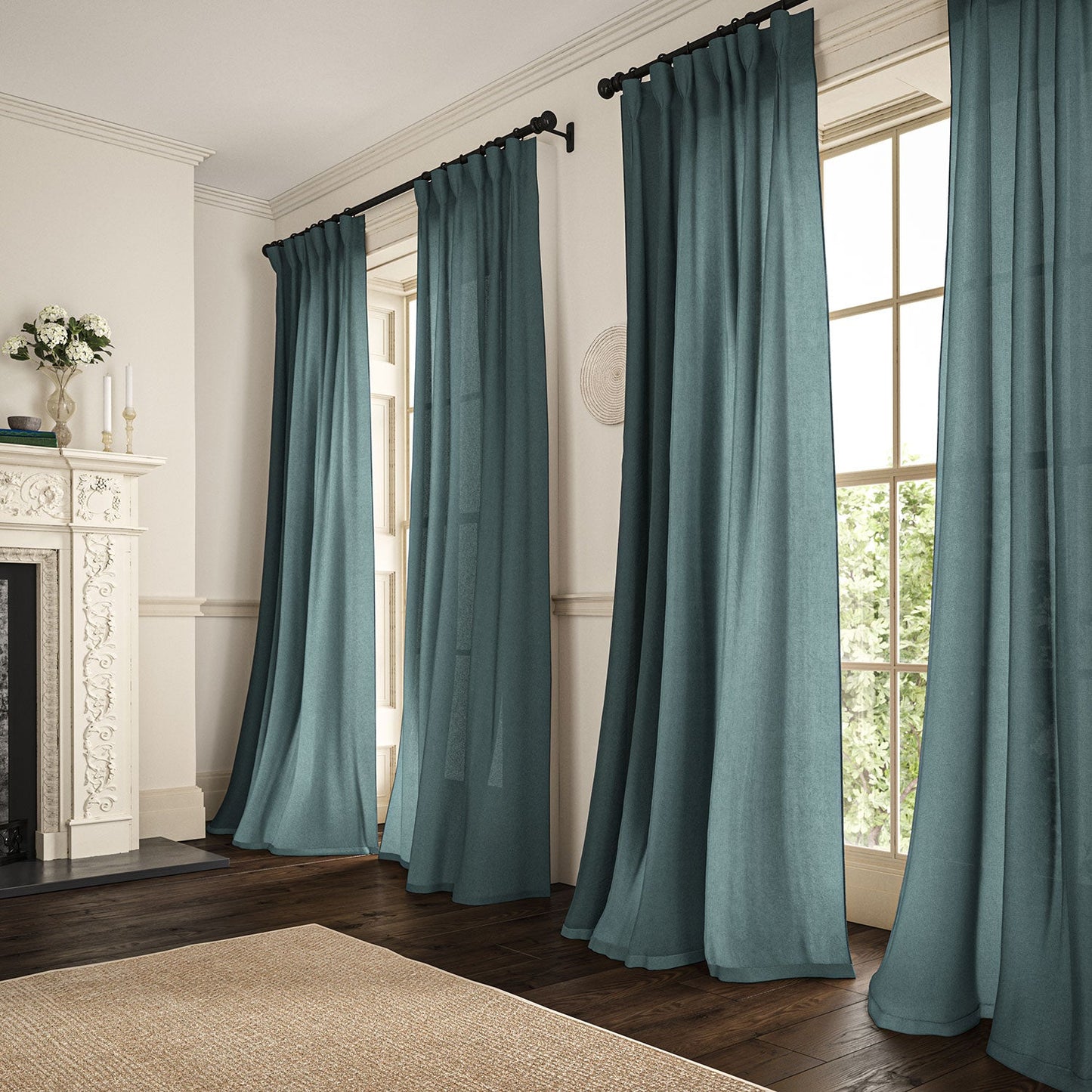 Linwood Marietta Lagoon Made to Measure Curtains