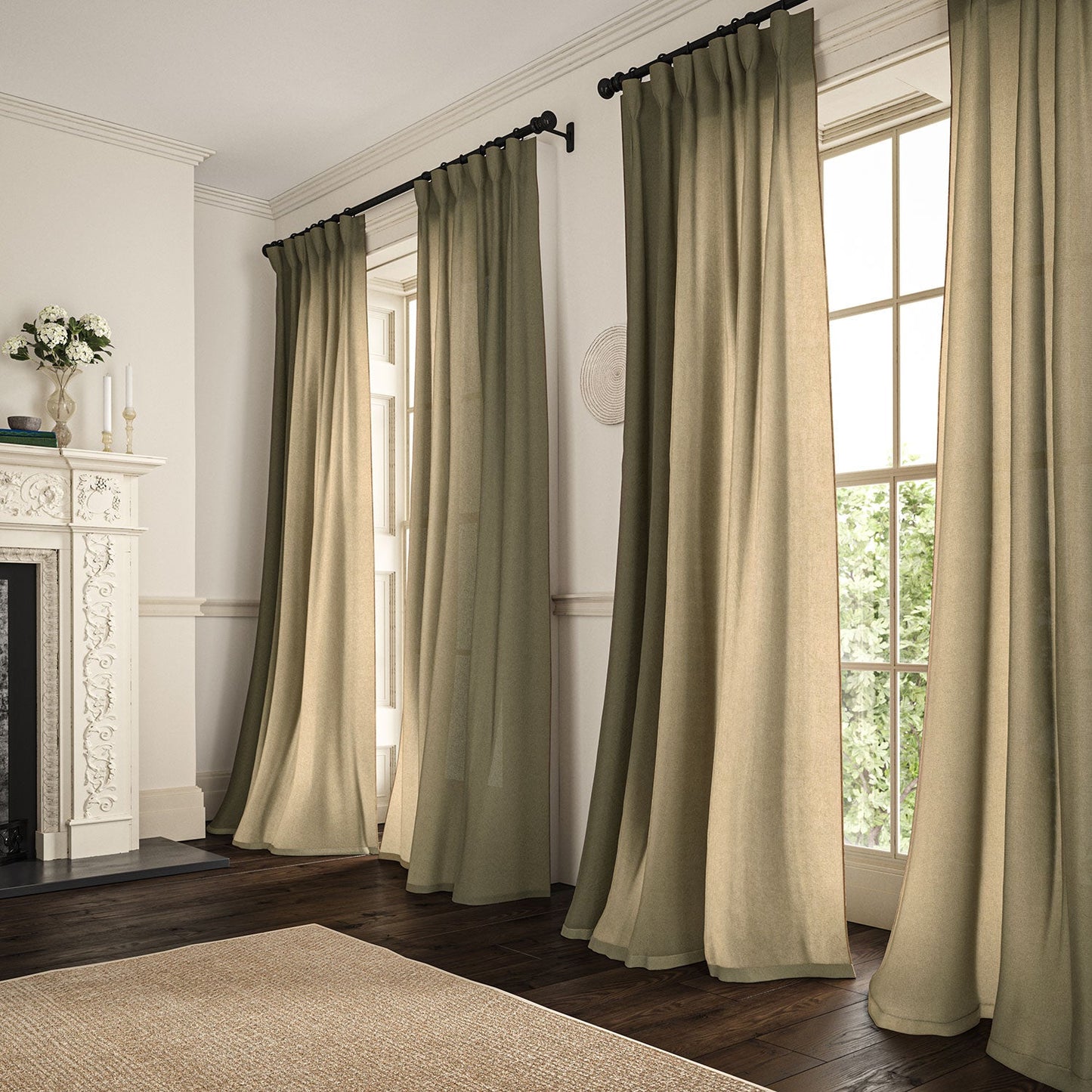 Linwood Marietta Linen Made to Measure Curtains