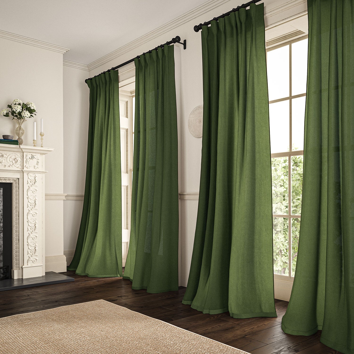 Linwood Marietta Seaweed Made to Measure Curtains