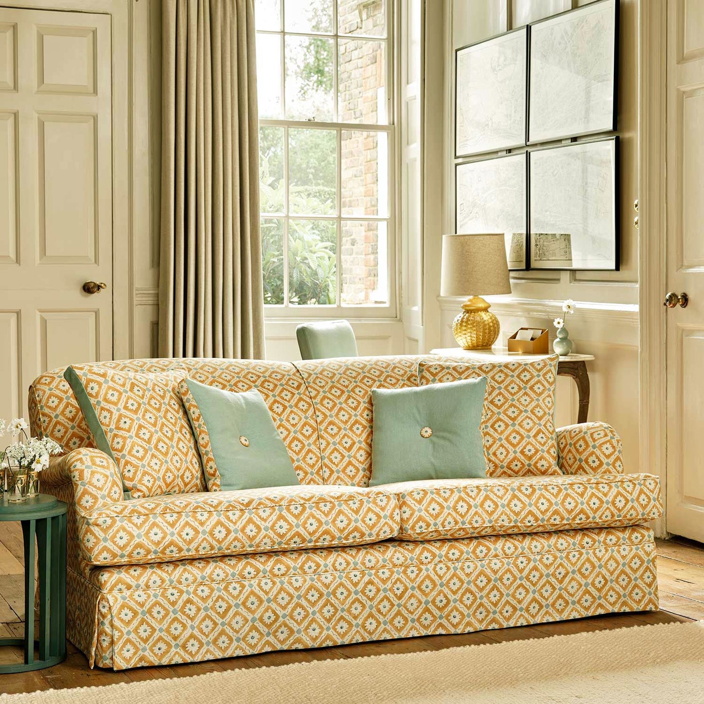 Linwood Ima Marigold Made to Measure Curtains