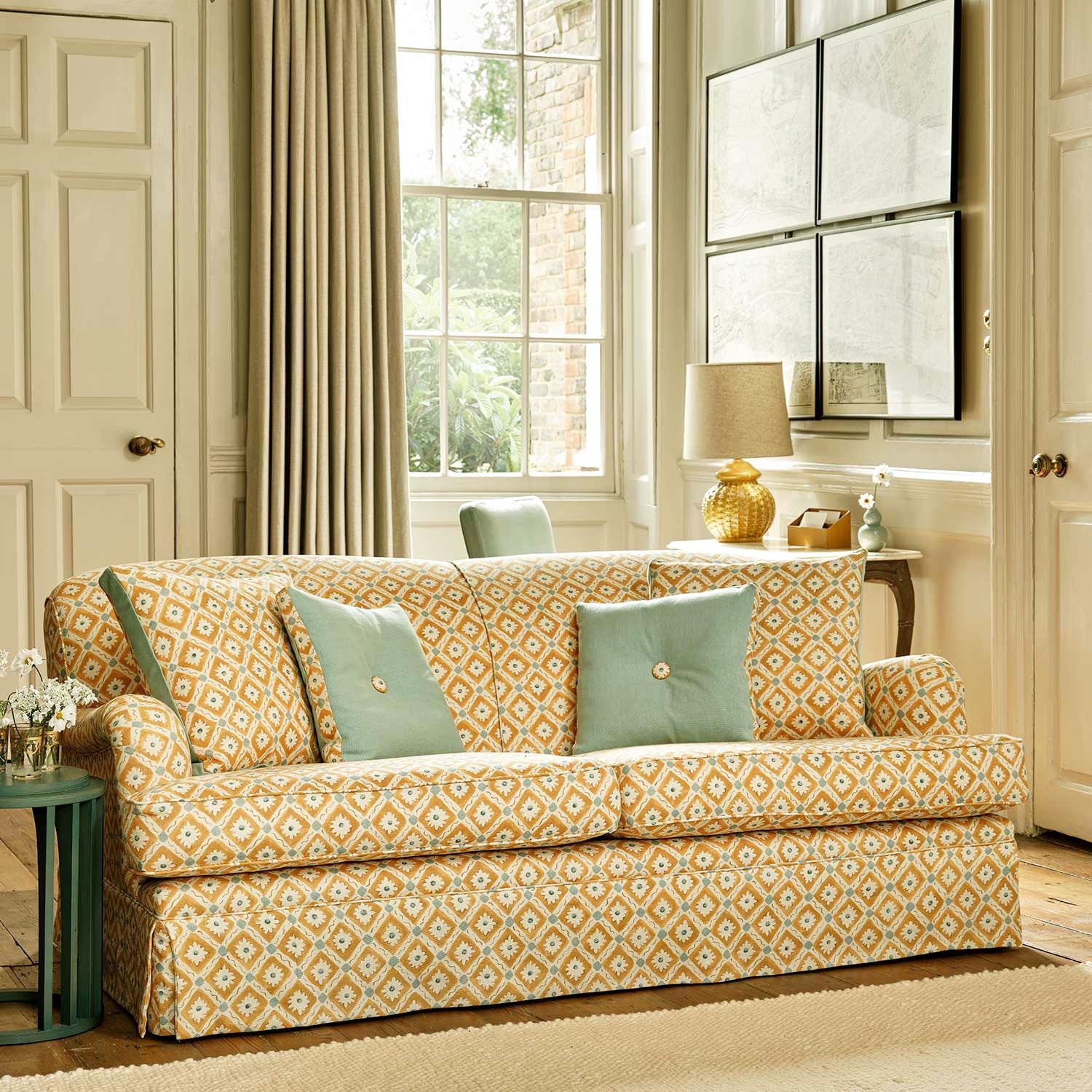 Linwood Ima Marigold Made to Measure Curtains