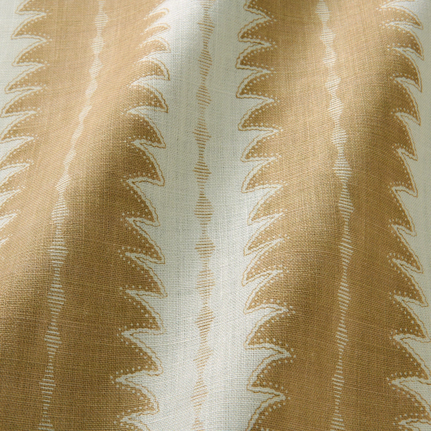Linwood Ruched Gingerbread Made to Measure Curtains