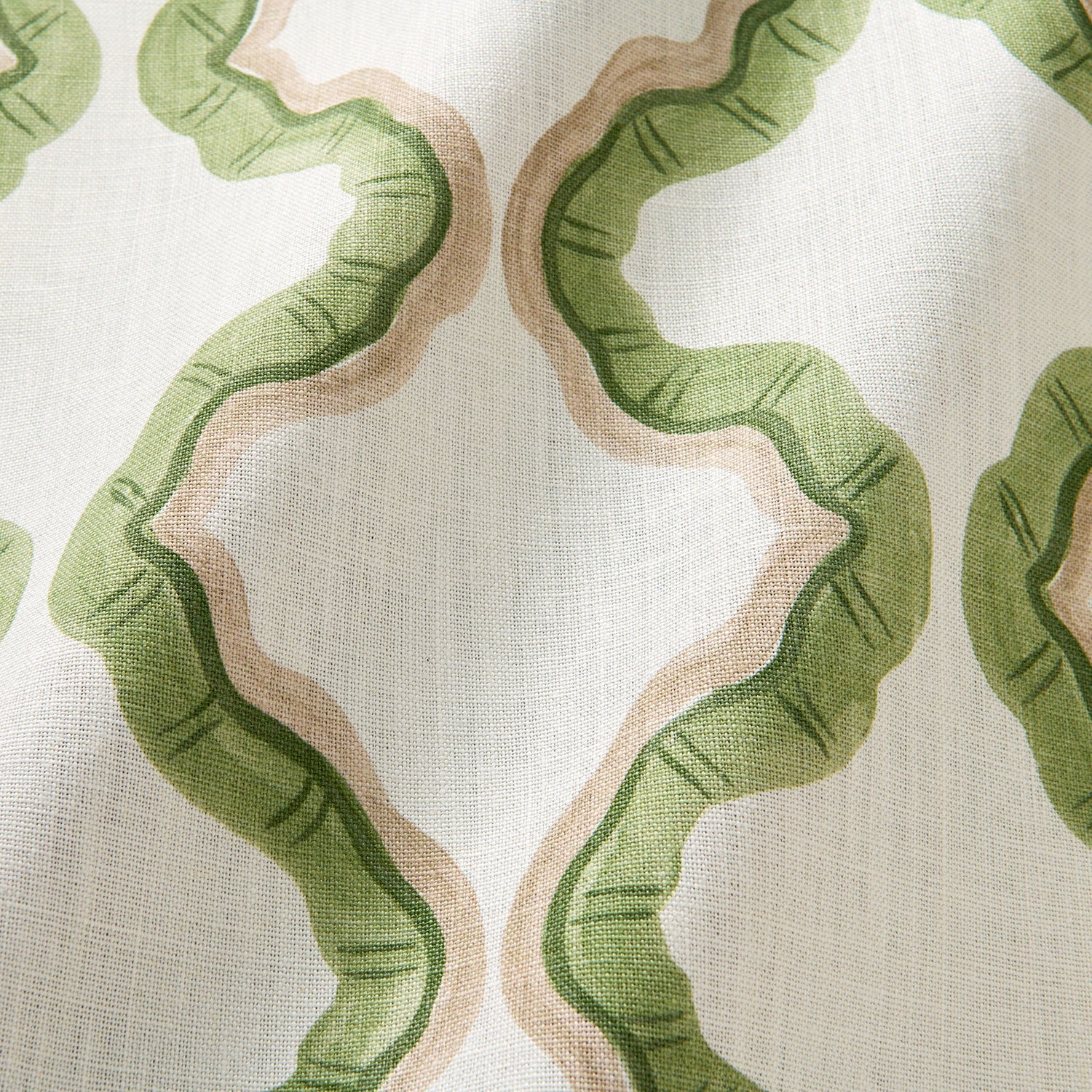 Linwood Ruffled Kew FR Made to Measure Curtains