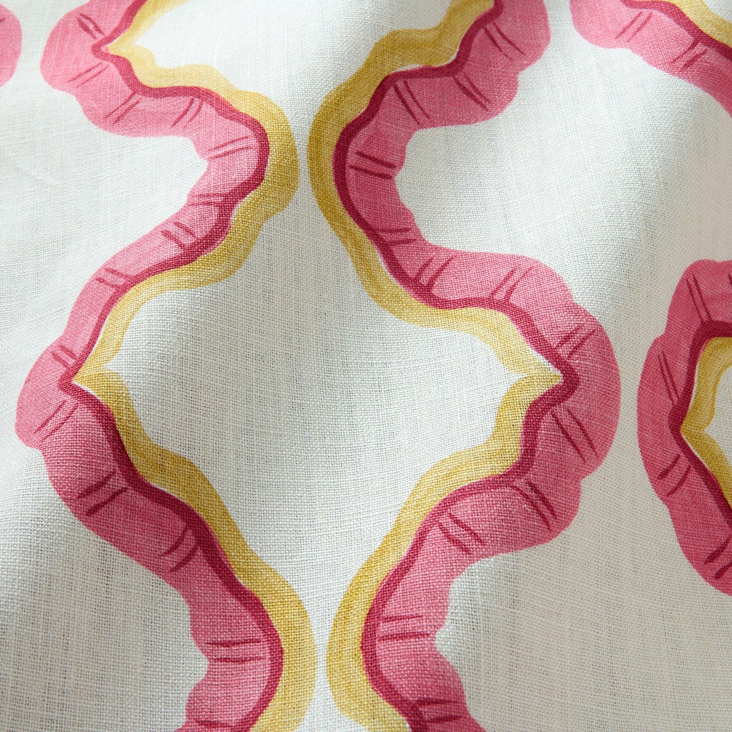 Linwood Ruffled Rio FR Made to Measure Curtains