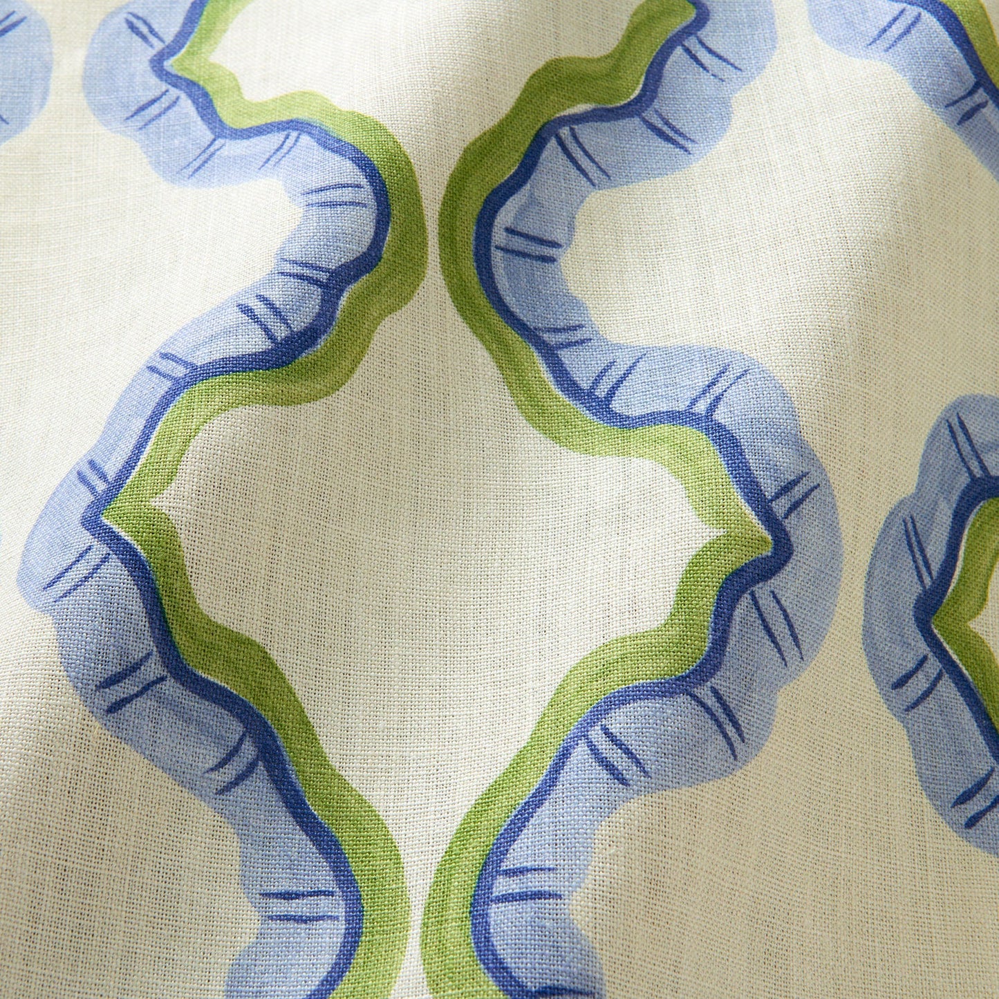 Linwood Ruffled Vienna FR Made to Measure Curtains