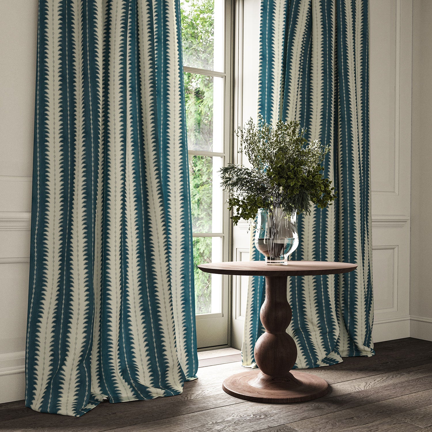 Linwood Ruched Amalfi FR Made to Measure Curtains