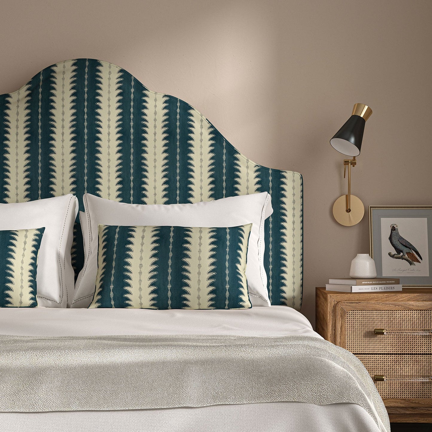 Linwood Ruched Amalfi FR Made to Measure Curtains