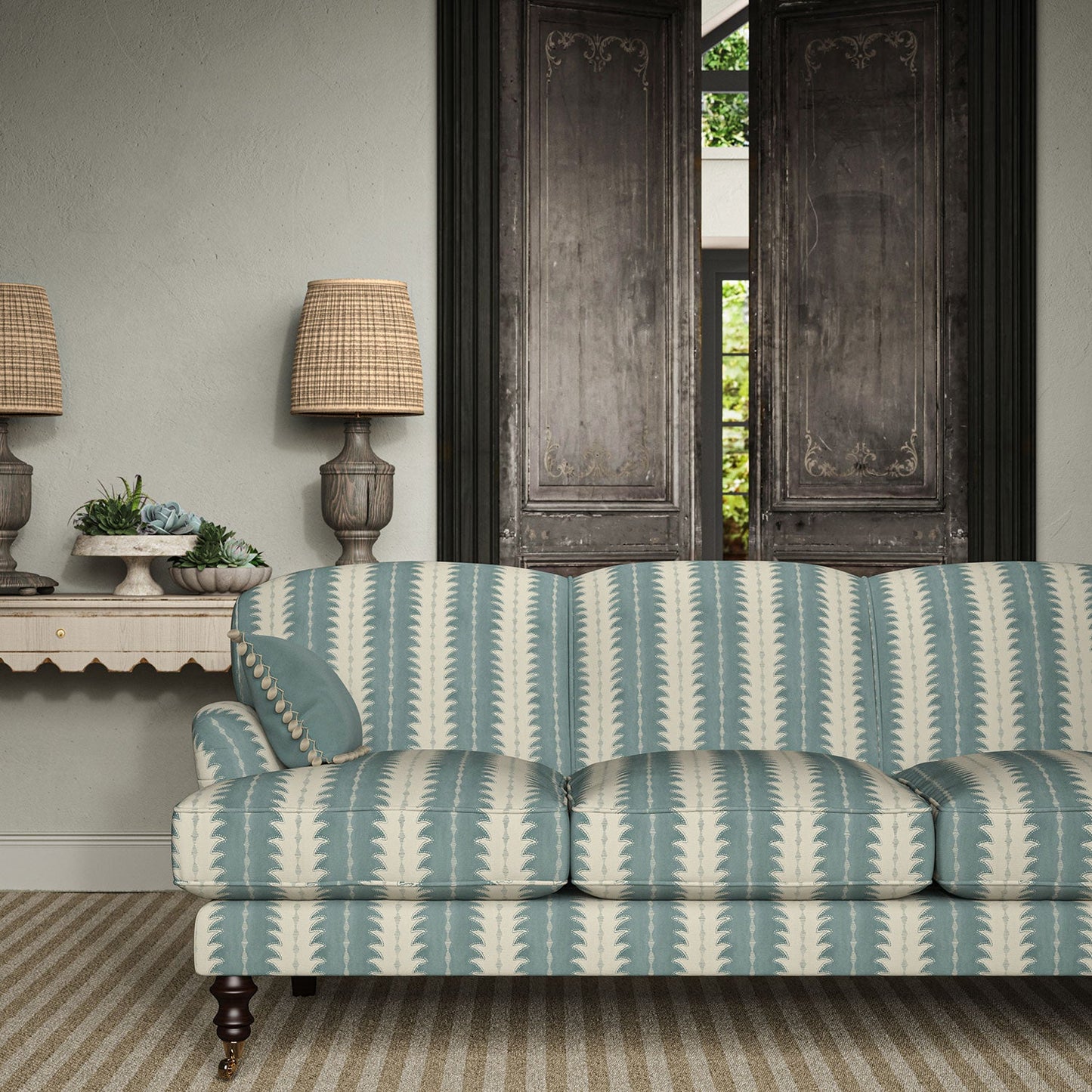 Linwood Ruched Cameo Made to Measure Curtains