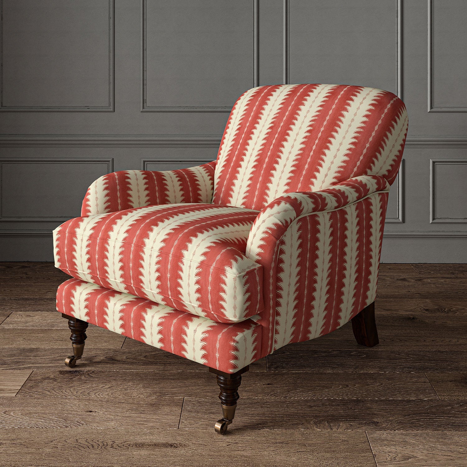 Linwood Ruched Cardinal Made to Measure Curtains