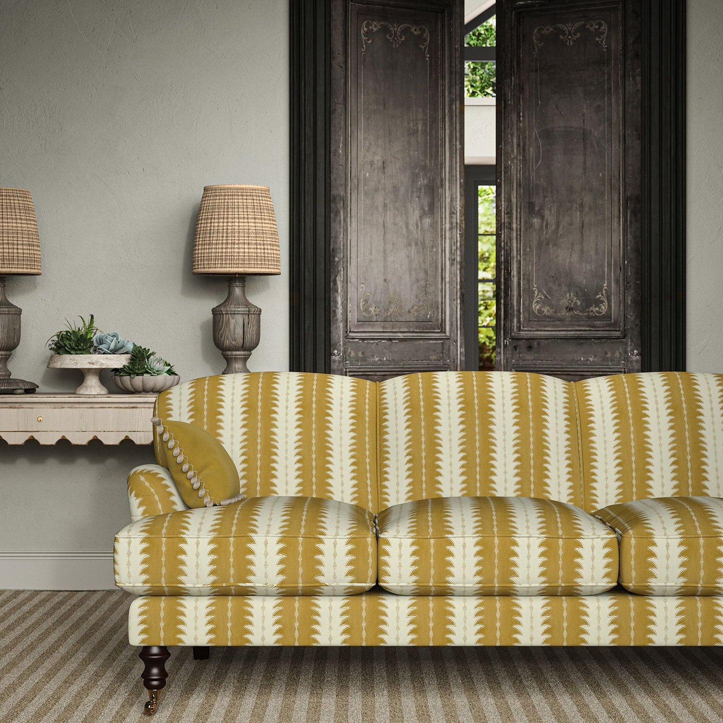 Linwood Ruched Haze Made to Measure Curtains