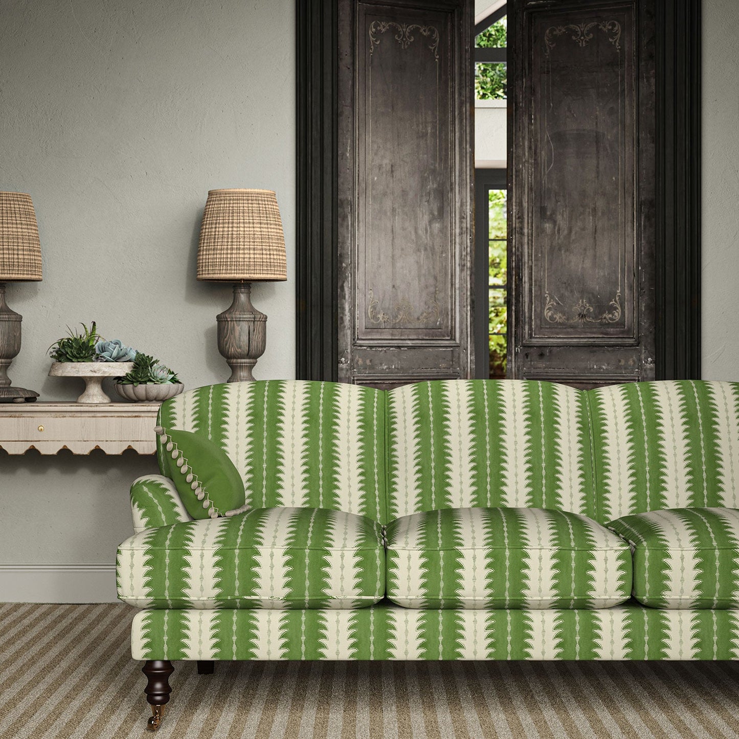Linwood Ruched Lizard Made to Measure Curtains