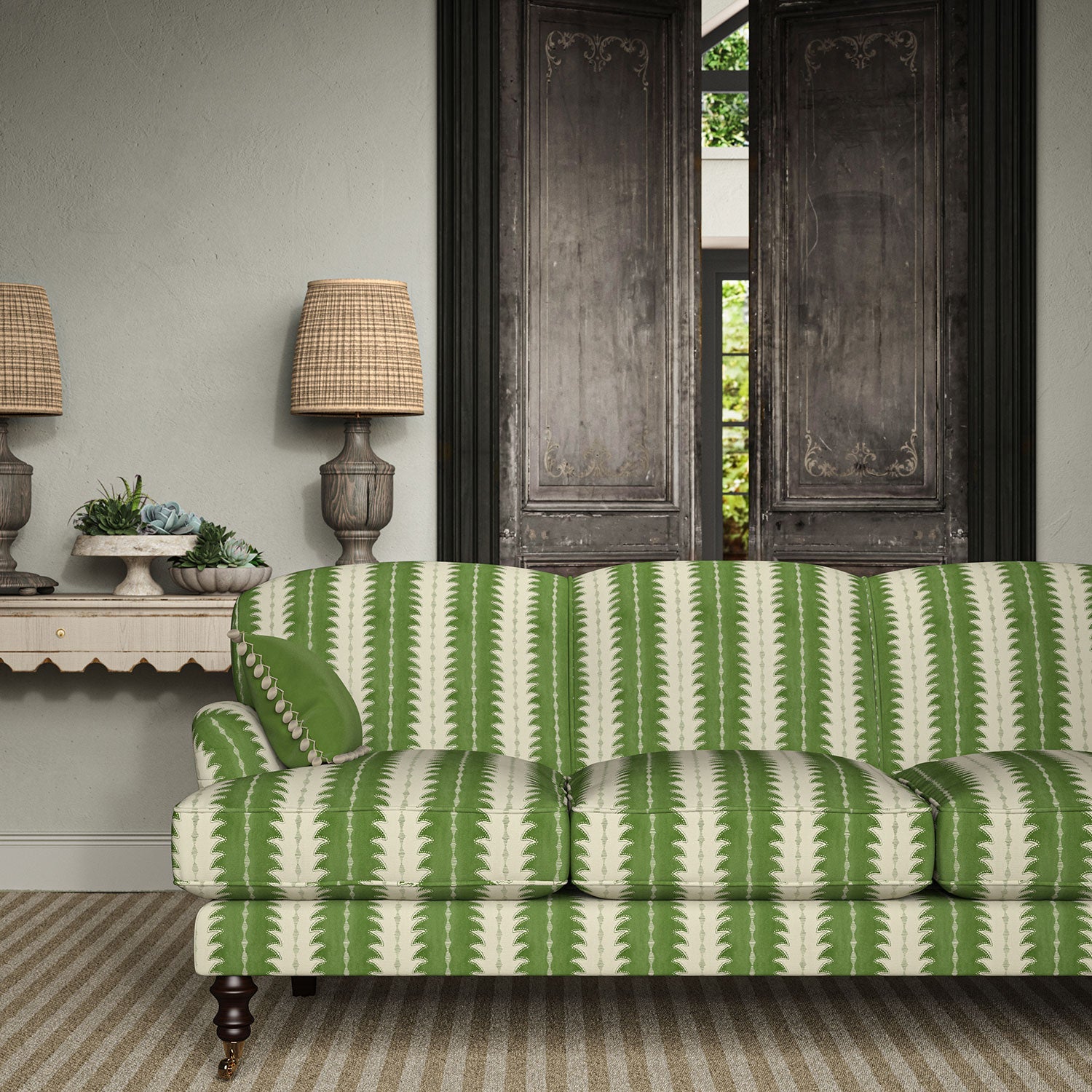 Linwood Ruched Lizard Made to Measure Curtains