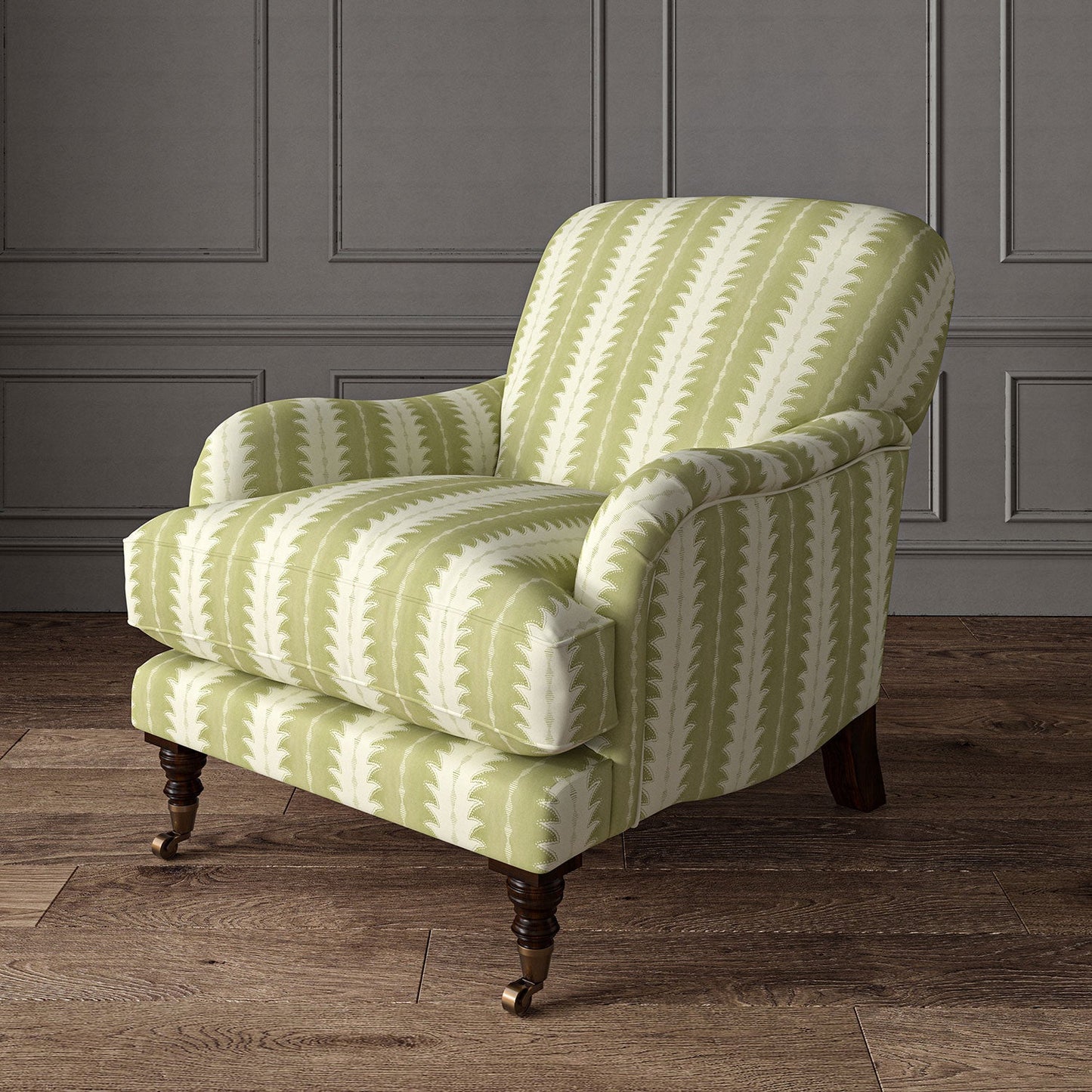 Linwood Ruched Matcha Made to Measure Curtains