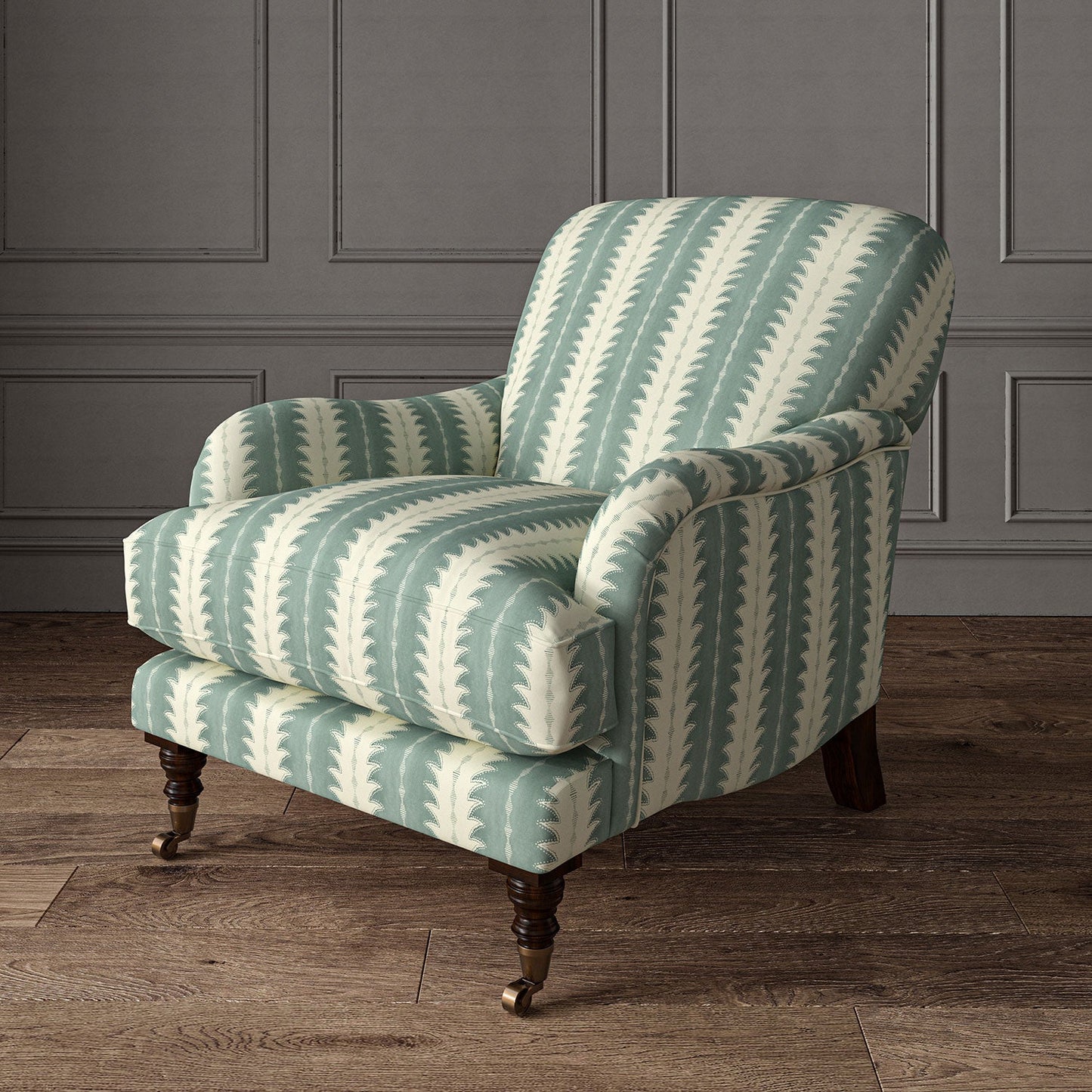 Linwood Ruched Storm FR Made to Measure Curtains