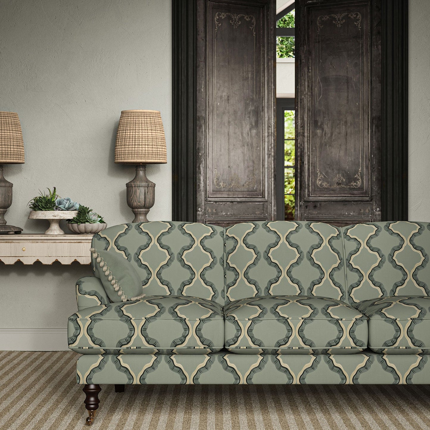 Linwood Ruffled Chateau Made to Measure Curtains