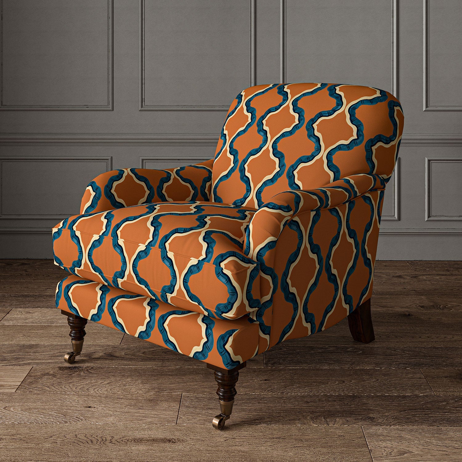 Linwood Ruffled Citadel Made to Measure Curtains