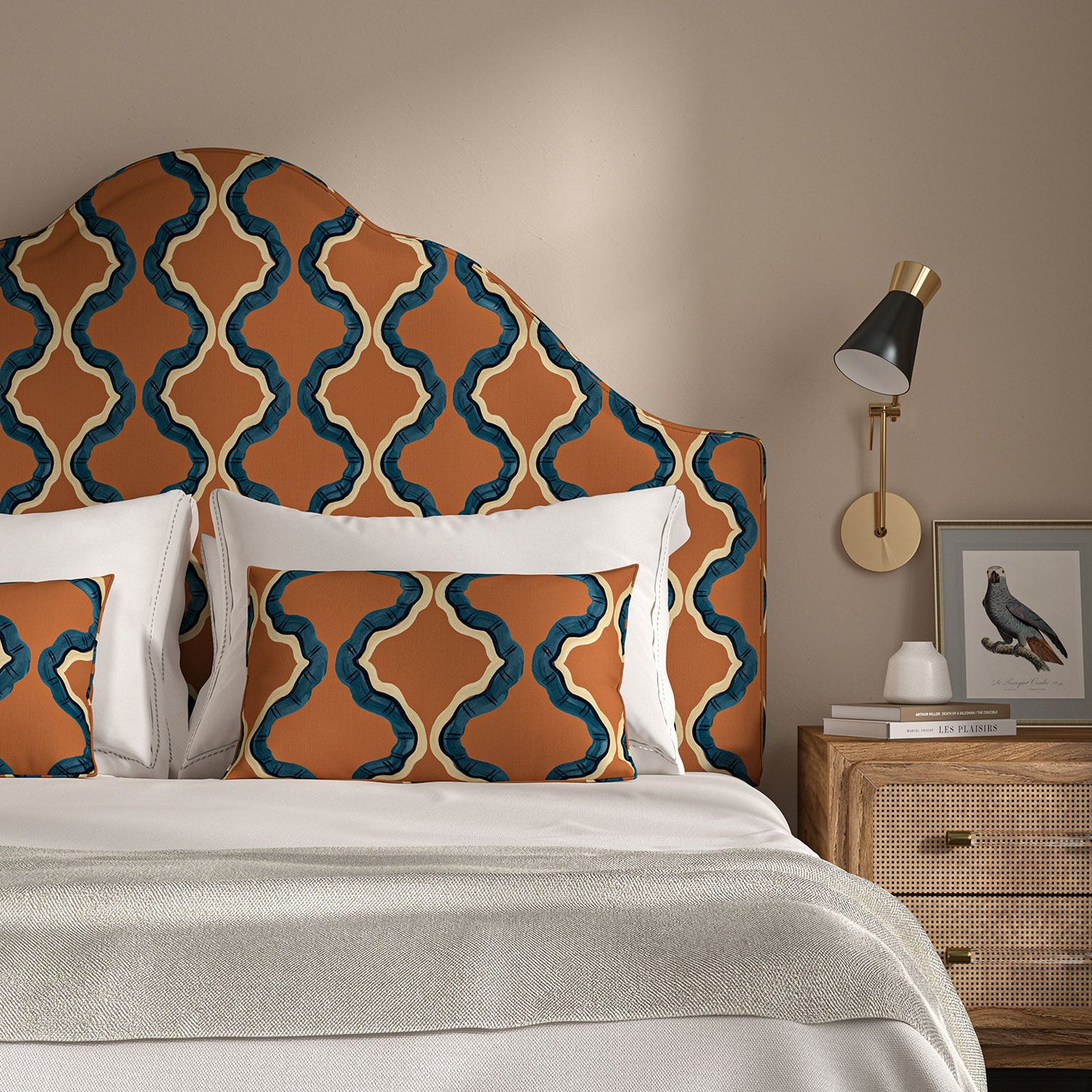 Linwood Ruffled Citadel FR Made to Measure Curtains