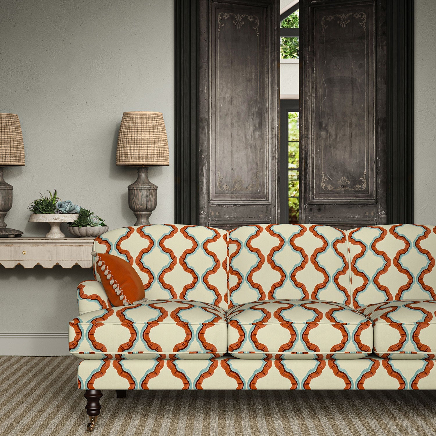Linwood Ruffled Cortona Made to Measure Curtains