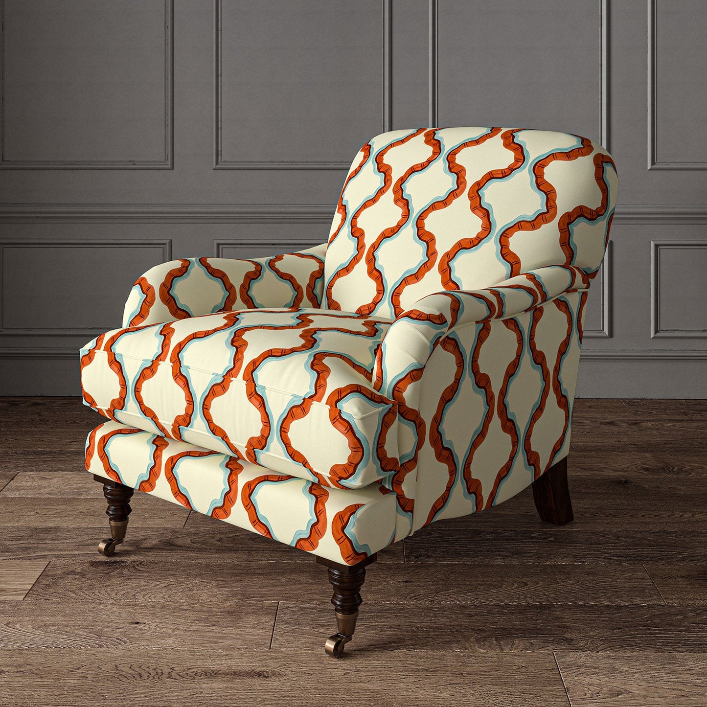Linwood Ruffled Cortona Made to Measure Curtains