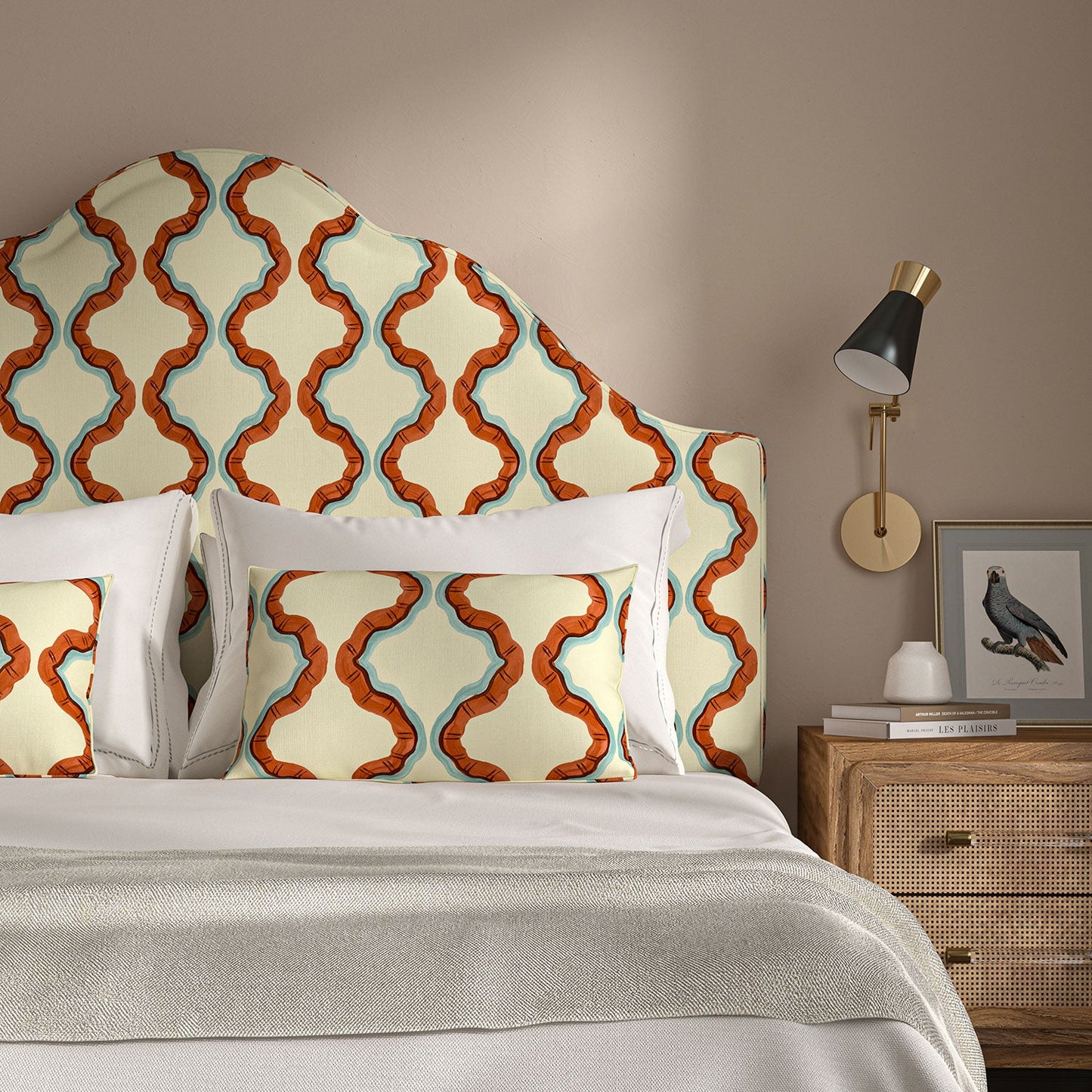 Linwood Ruffled Cortona Made to Measure Curtains