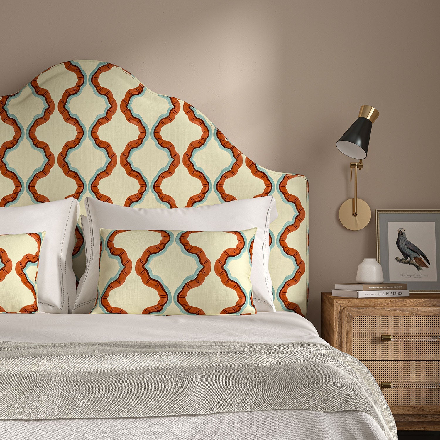 Linwood Ruffled Cortona Made to Measure Curtains