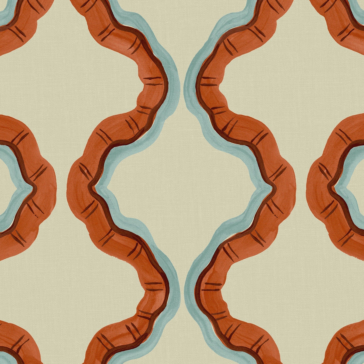 Linwood Ruffled Cortona FR Made to Measure Curtains