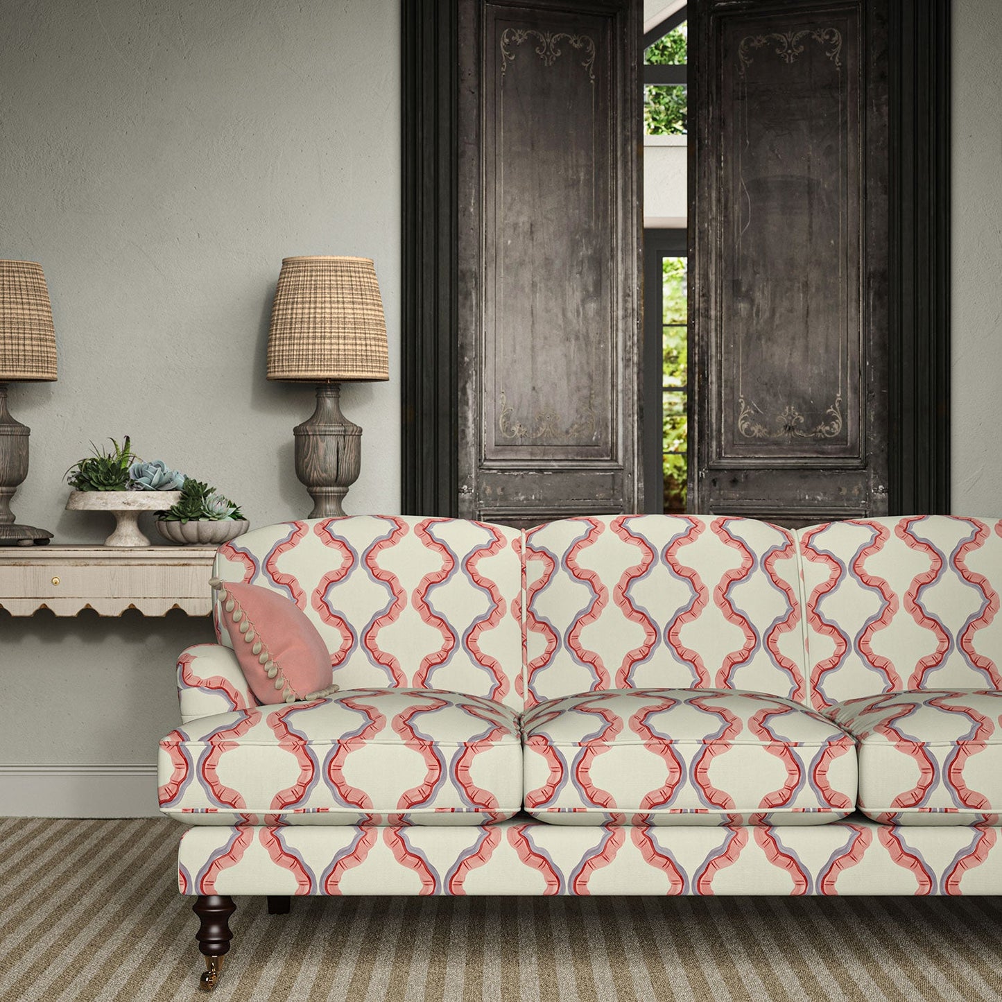Linwood Ruffled Hawaii FR Made to Measure Curtains