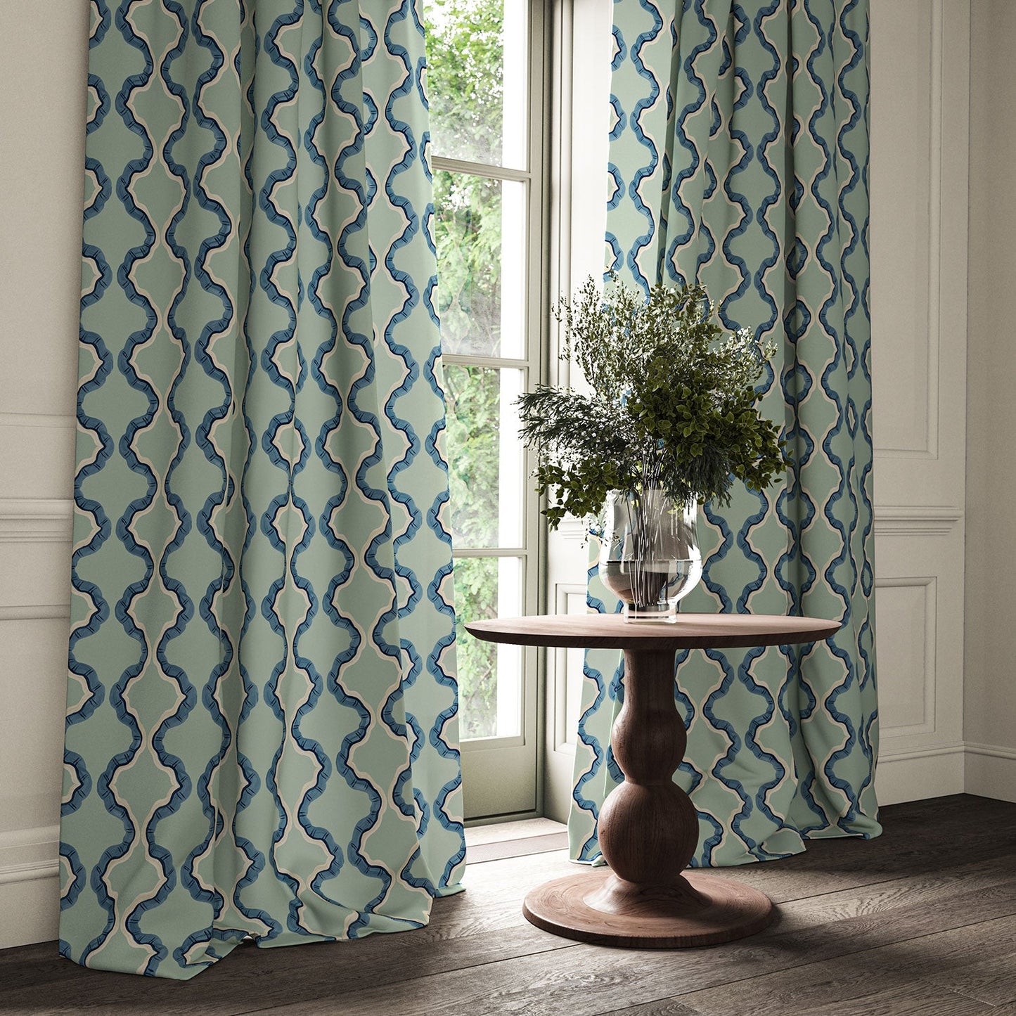 Linwood Ruffled Hvar Made to Measure Curtains