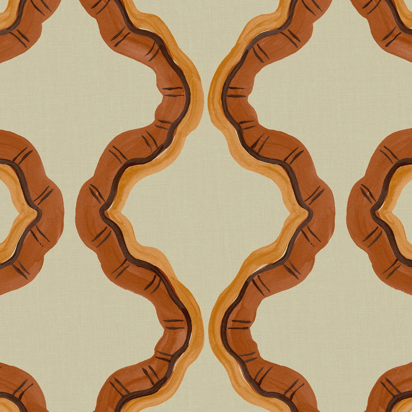 Linwood Ruffled Mojave Made to Measure Curtains