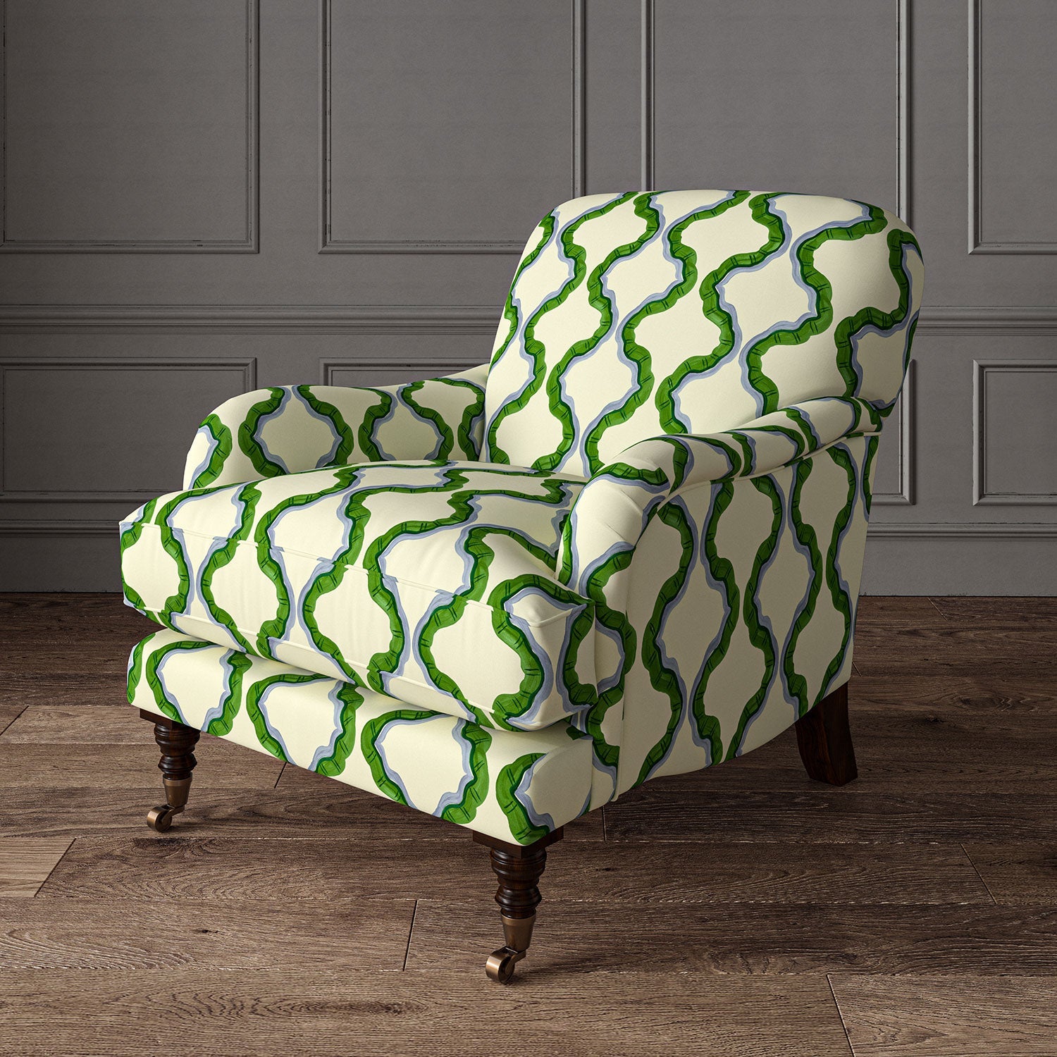 Linwood Ruffled Peru FR Made to Measure Curtains