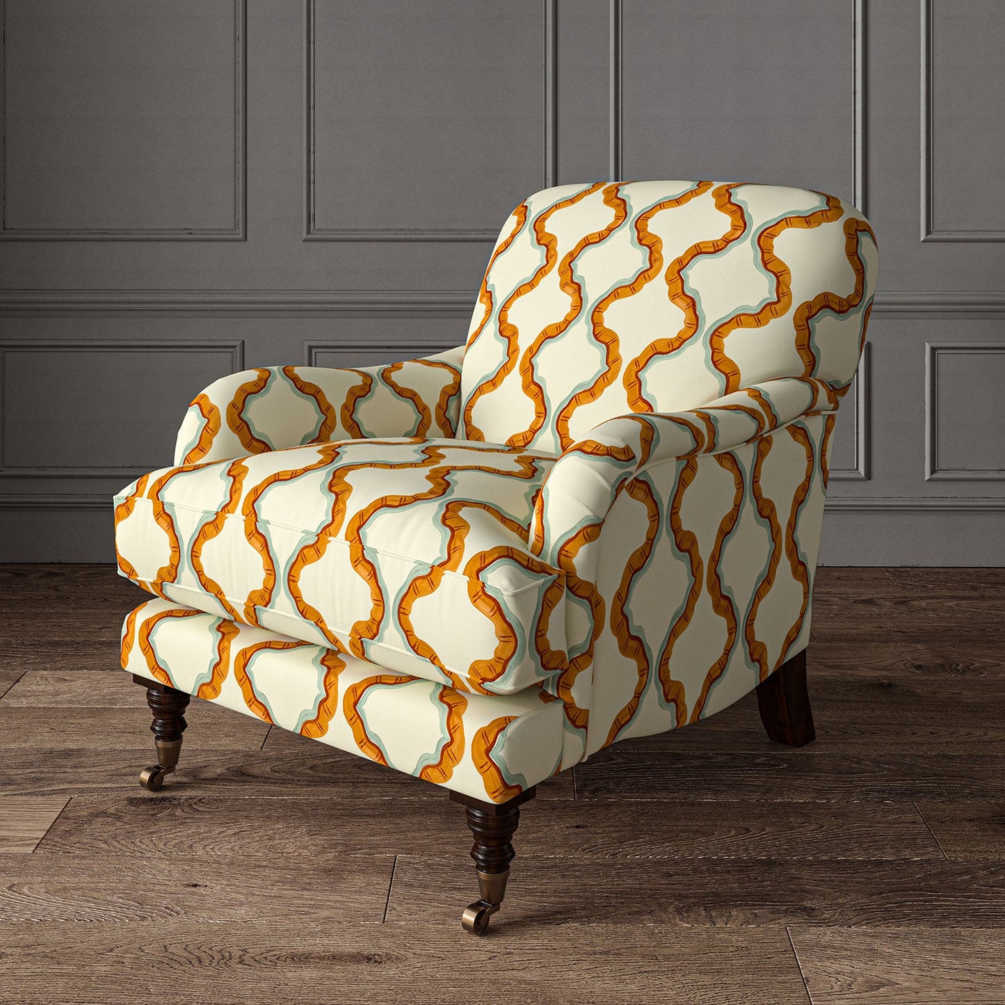 Linwood Ruffled Petra Made to Measure Curtains