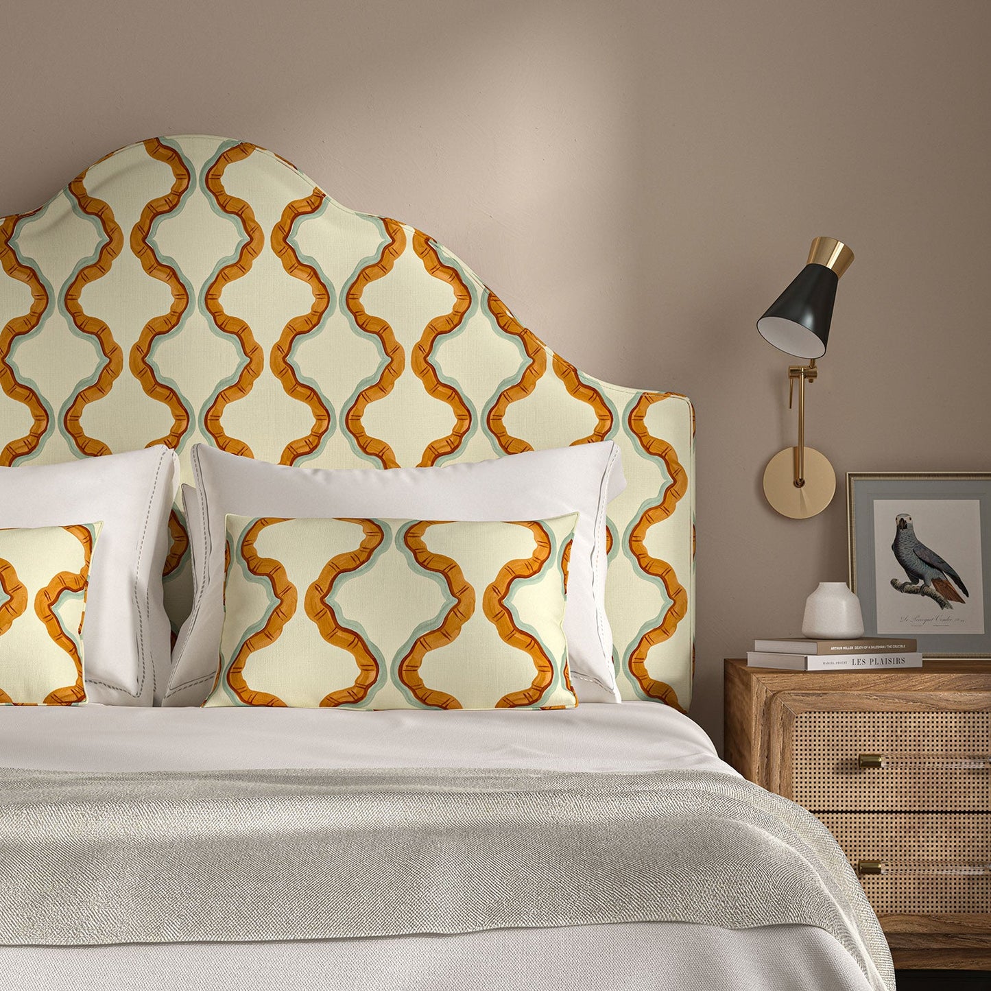 Linwood Ruffled Petra Made to Measure Curtains