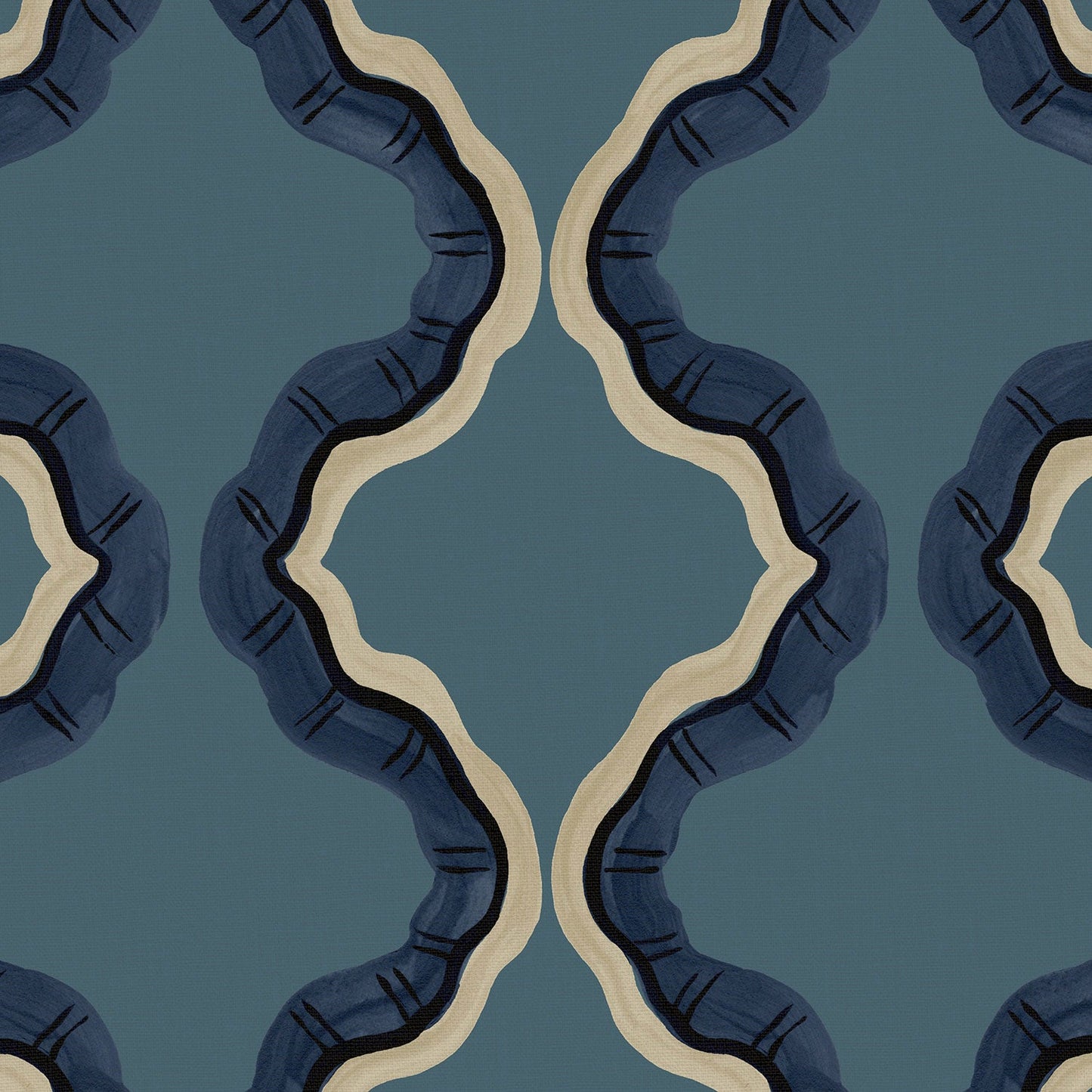 Linwood Ruffled Portofino FR Made to Measure Curtains