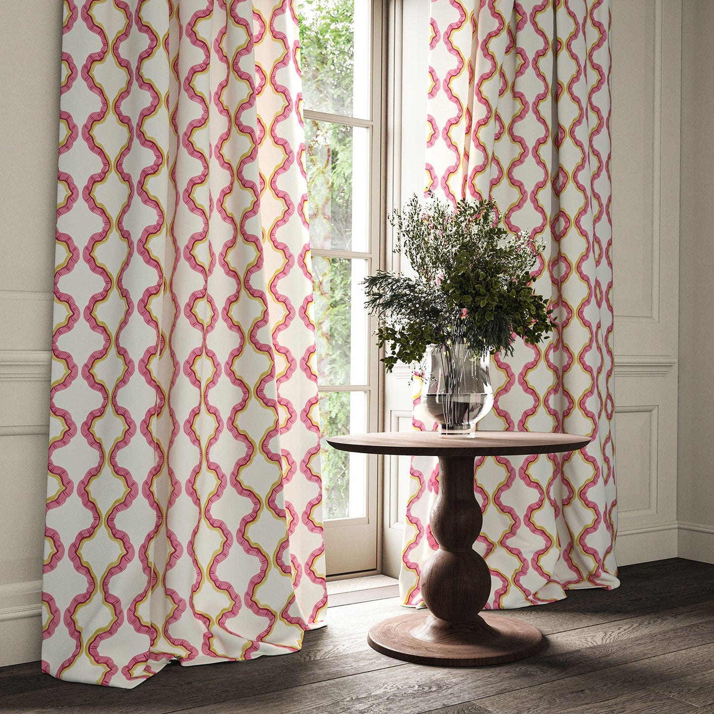 Linwood Ruffled Rio Made to Measure Curtains