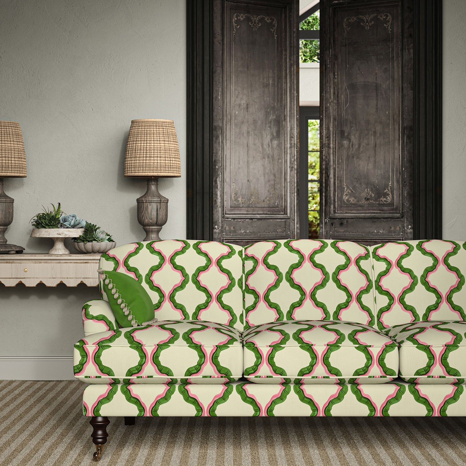 Linwood Ruffled Tahiti FR Made to Measure Curtains
