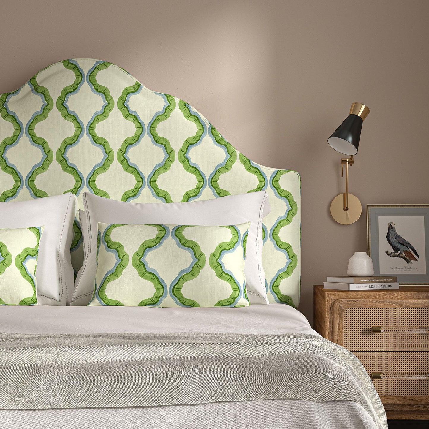 Linwood Ruffled Veneto FR Made to Measure Curtains