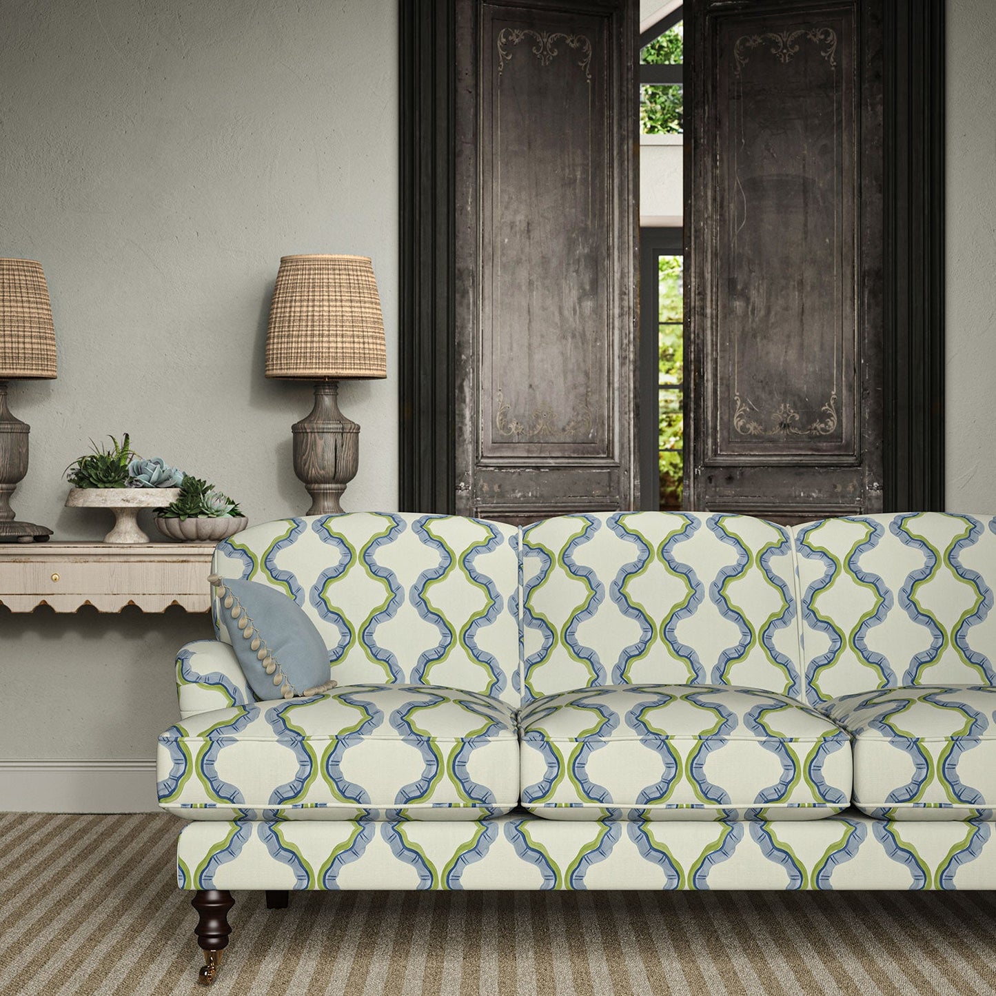 Linwood Ruffled Vienna Made to Measure Curtains