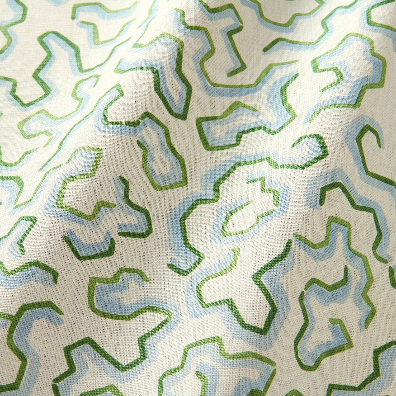 Linwood Scrunched Everglades Made to Measure Curtains