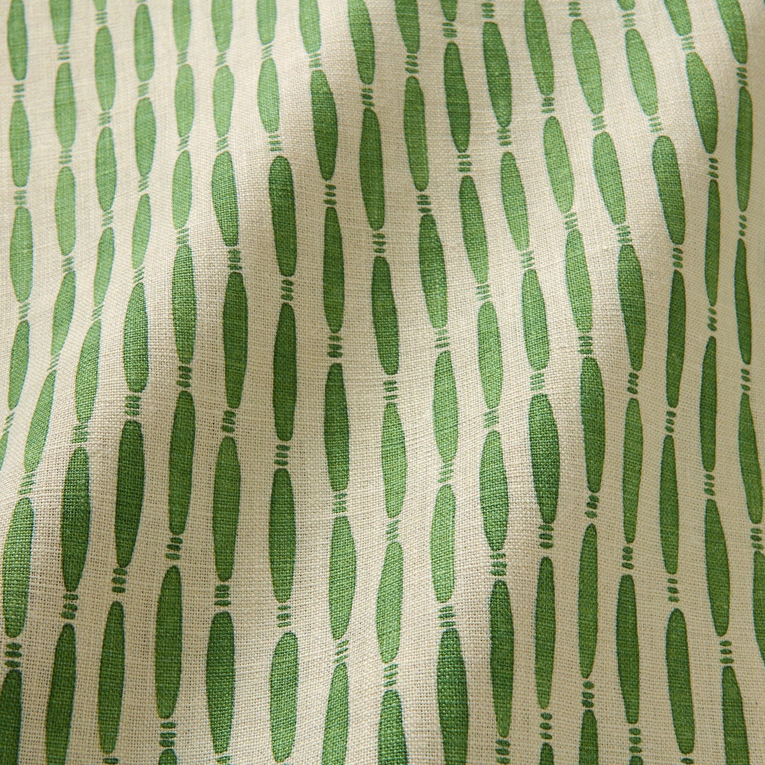 Linwood Smocked Cucumber FR Made to Measure Curtains