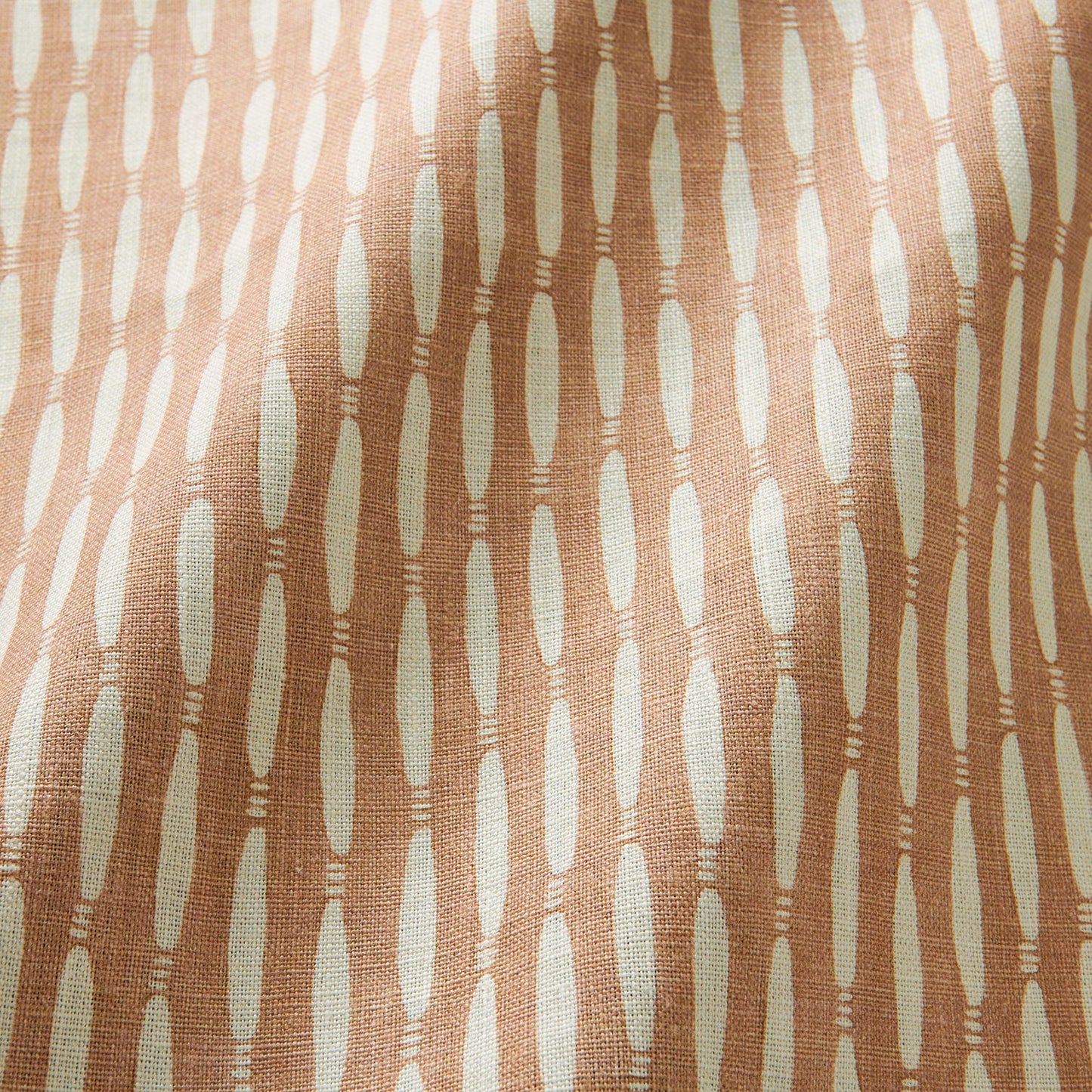 Linwood Smocked Dune FR Made to Measure Curtains