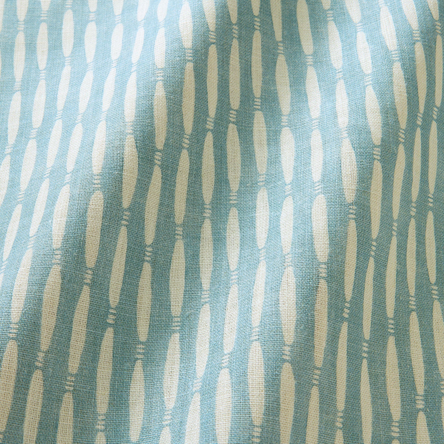 Linwood Smocked Sky Made to Measure Curtains