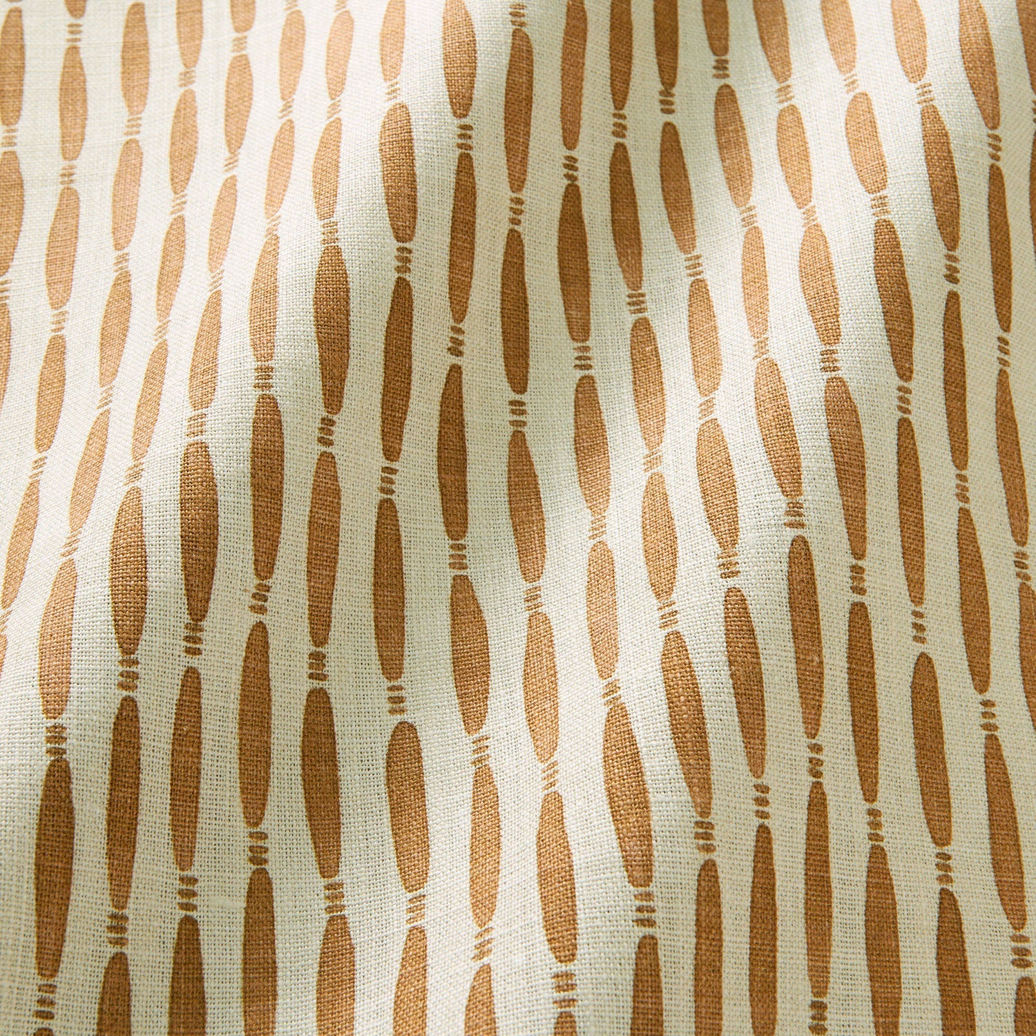 Linwood Smocked Toast Made to Measure Curtains
