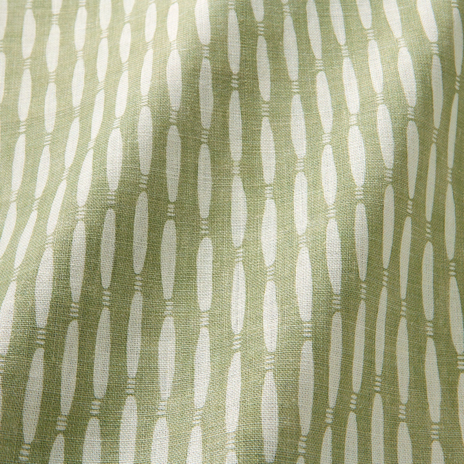 Linwood Smocked Wheatgrass FR Made to Measure Curtains