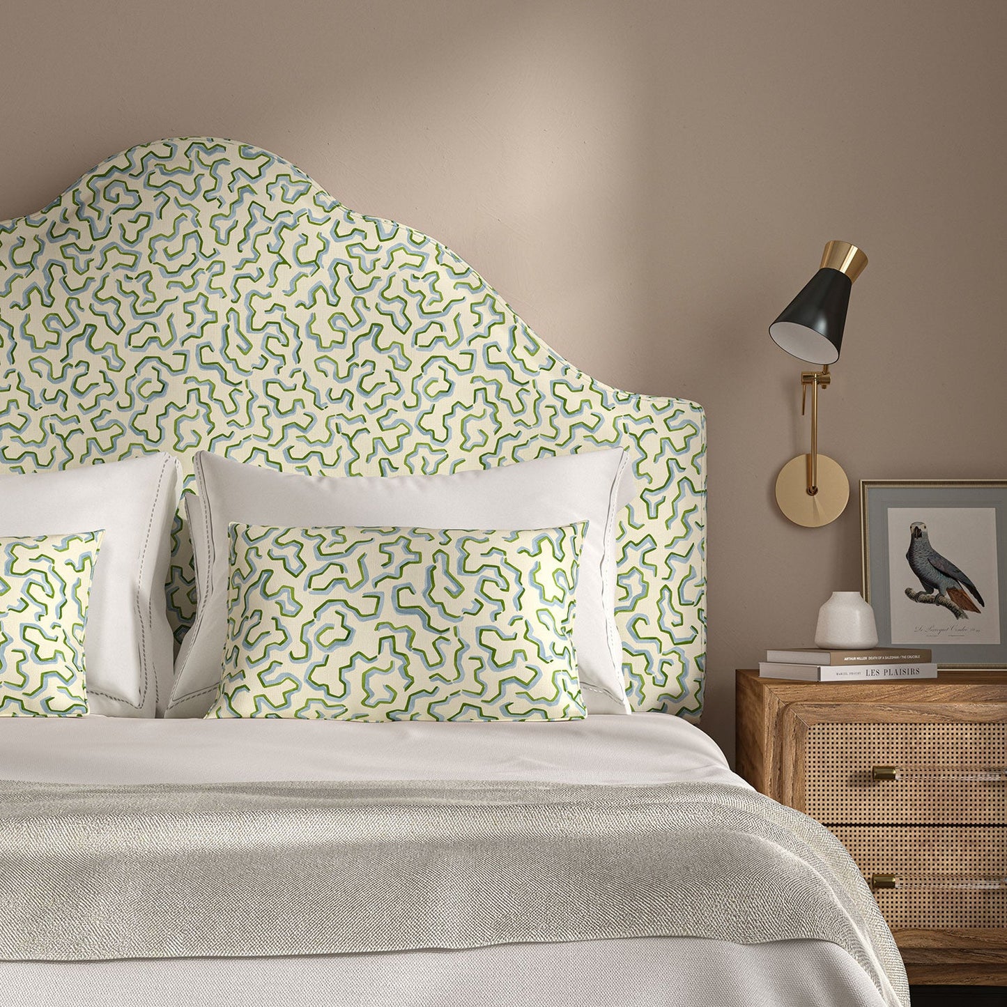 Linwood Scrunched Everglades Made to Measure Curtains
