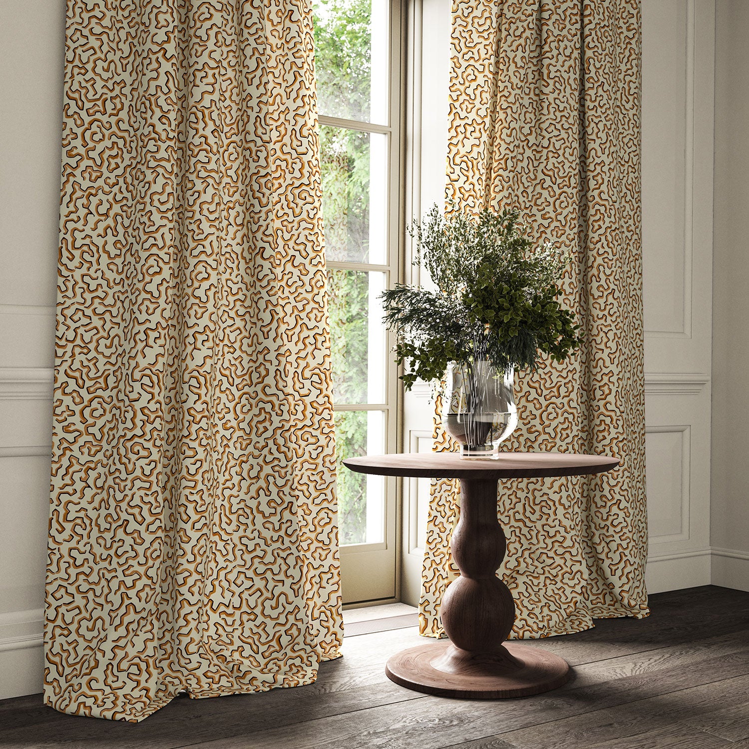 Linwood Scrunched Giraffe Made to Measure Curtains