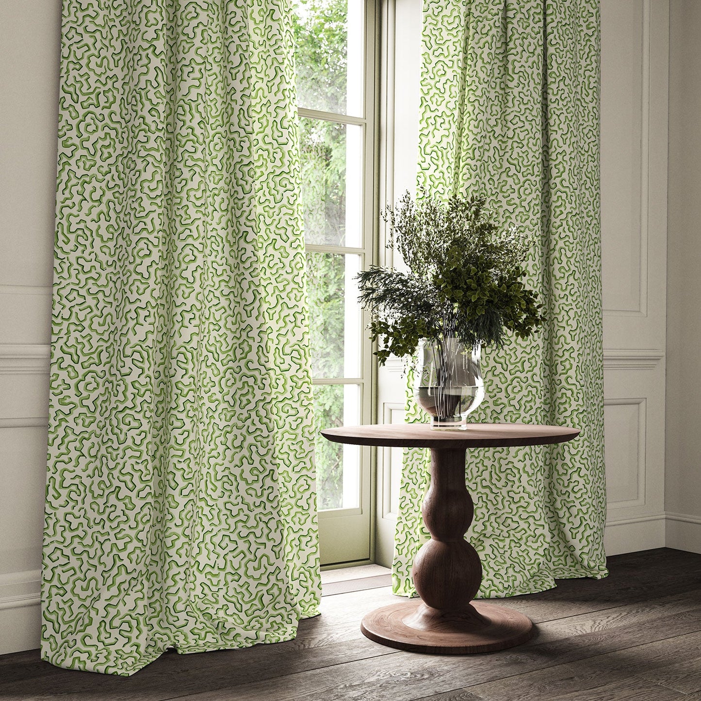 Linwood Scrunched Maze Made to Measure Curtains